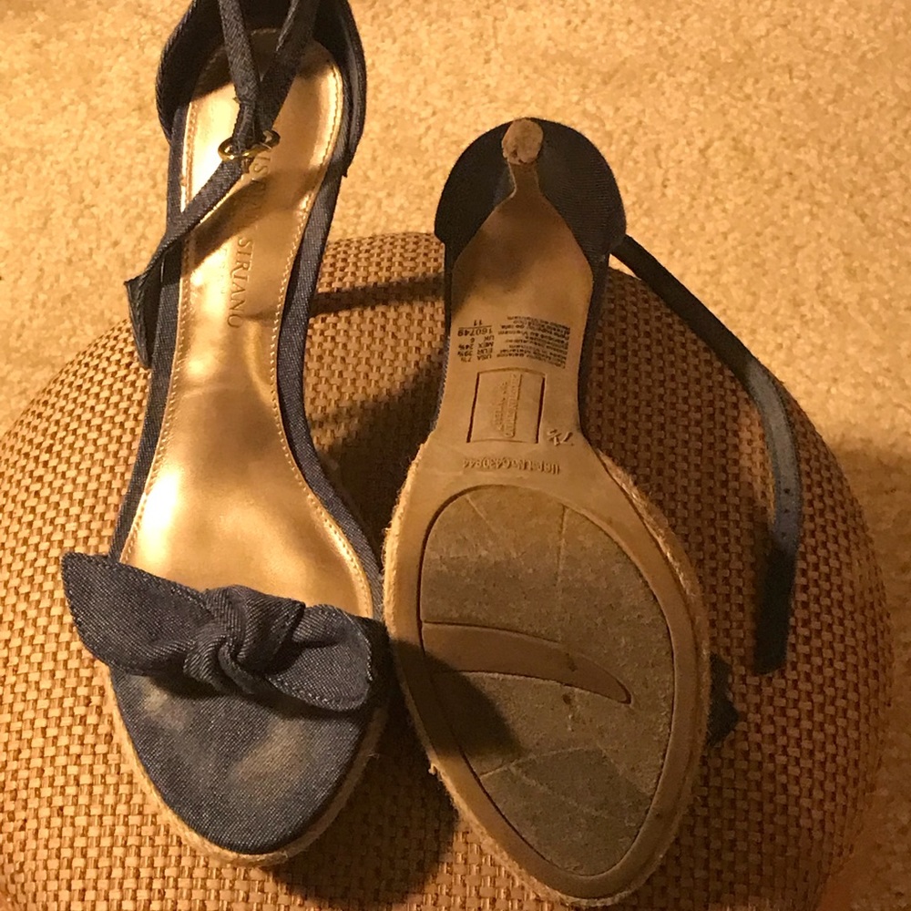 Denim Heels